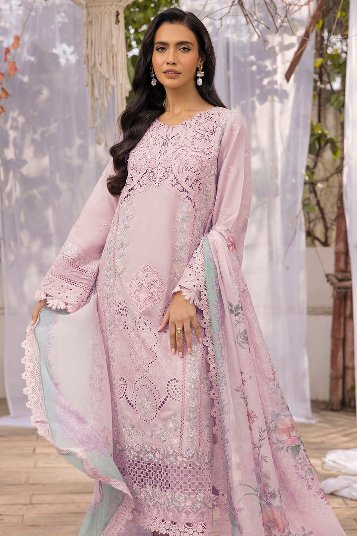 5312-AVELINE EMBROIDERED LAWN STITCHED