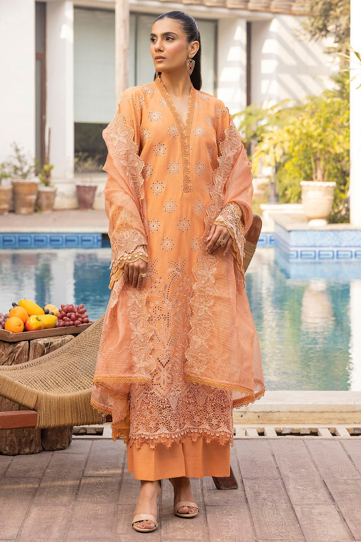 5315-CORINNE EMBROIDERED LAWN STITCHED