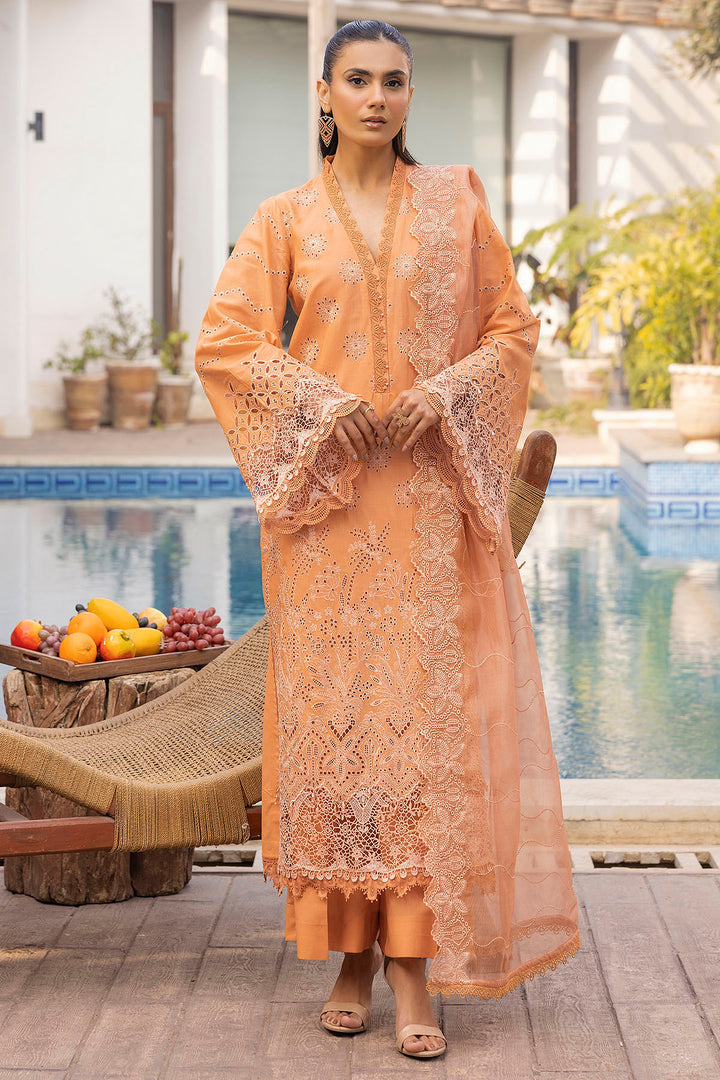 5315-CORINNE EMBROIDERED LAWN STITCHED