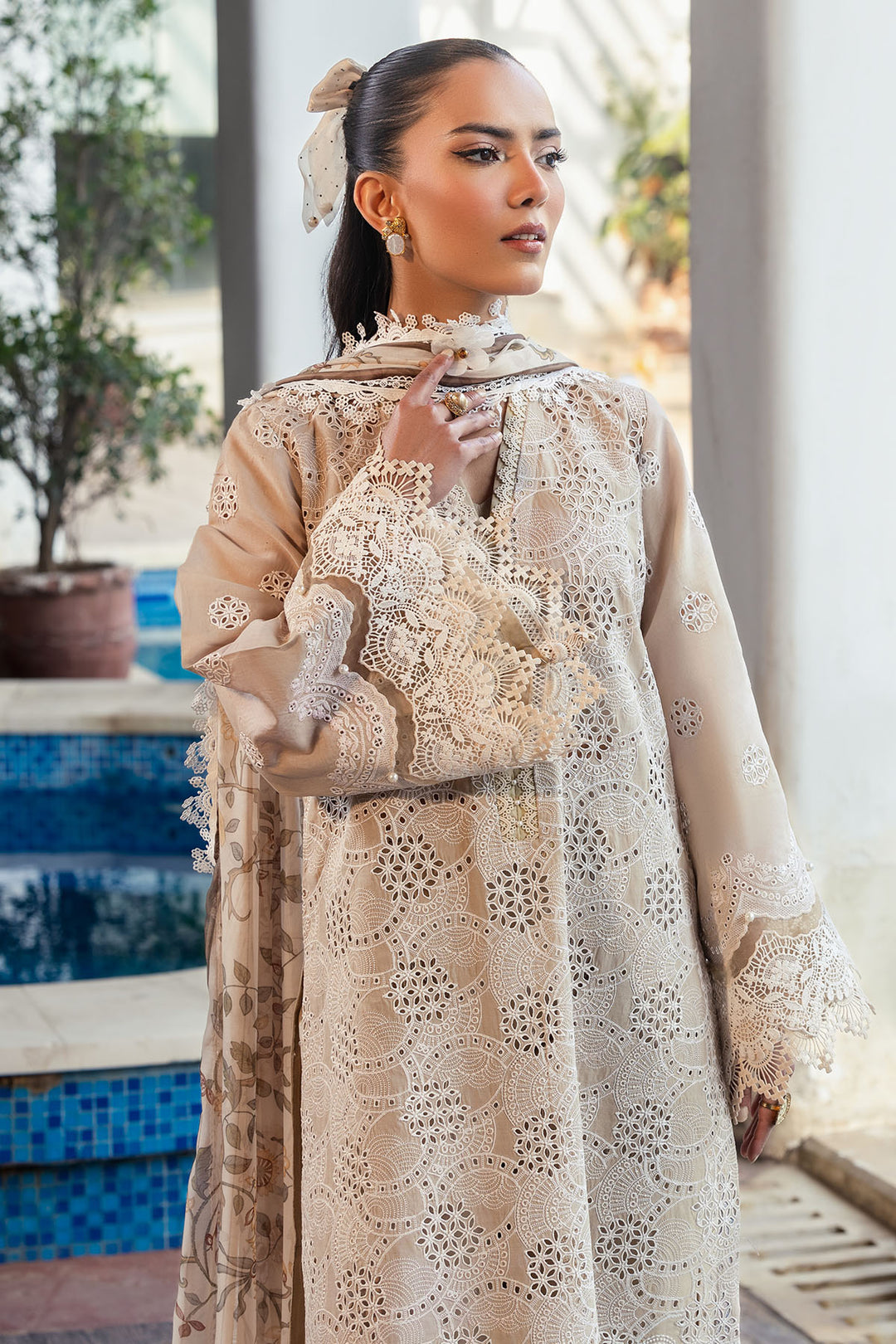 5322-DIANE EMBROIDERED LAWN UNSTITCHED