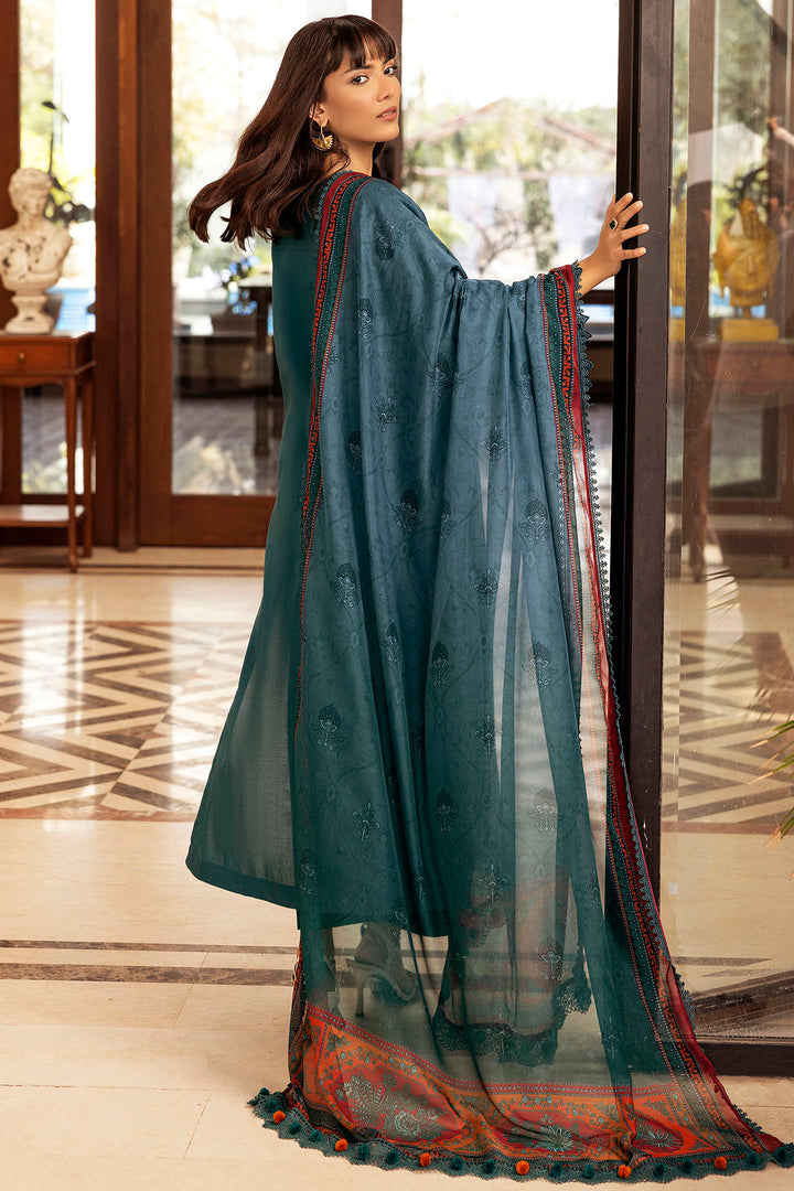 5327-PERCY EMBROIDERED LAWN STITCHED