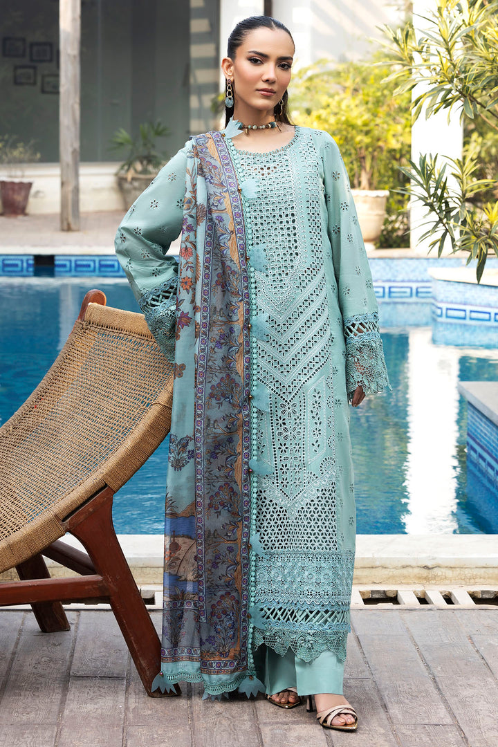5328-ISABEAU EMBROIDERED LAWN STITCHED