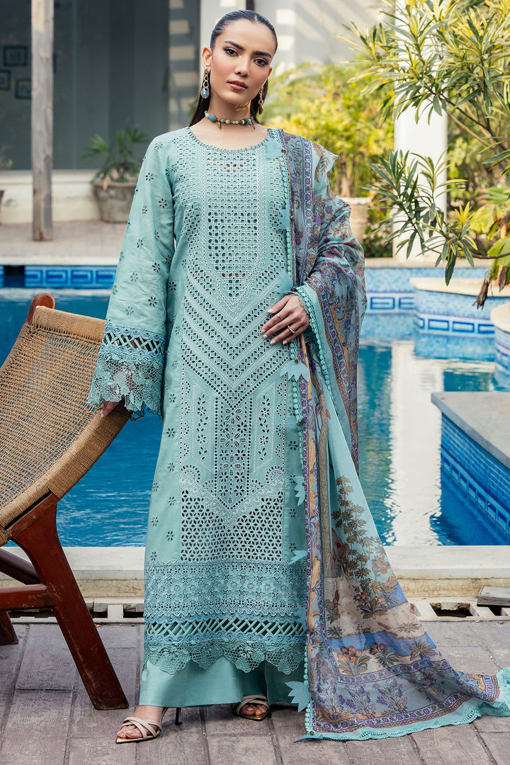 5328-ISABEAU EMBROIDERED LAWN STITCHED