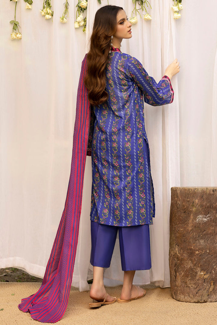 5357-IZAAR DIGITAL PRINTED LAWN UNSTITCHED