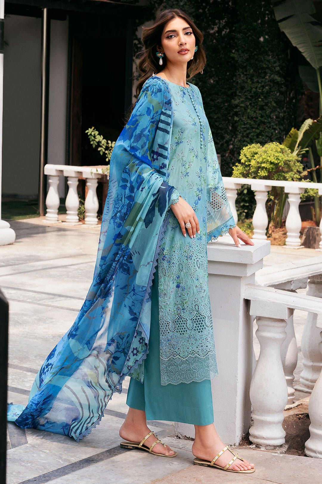 5368-OPAL DIGITAL PRINTED LAWN UNSTITCHED