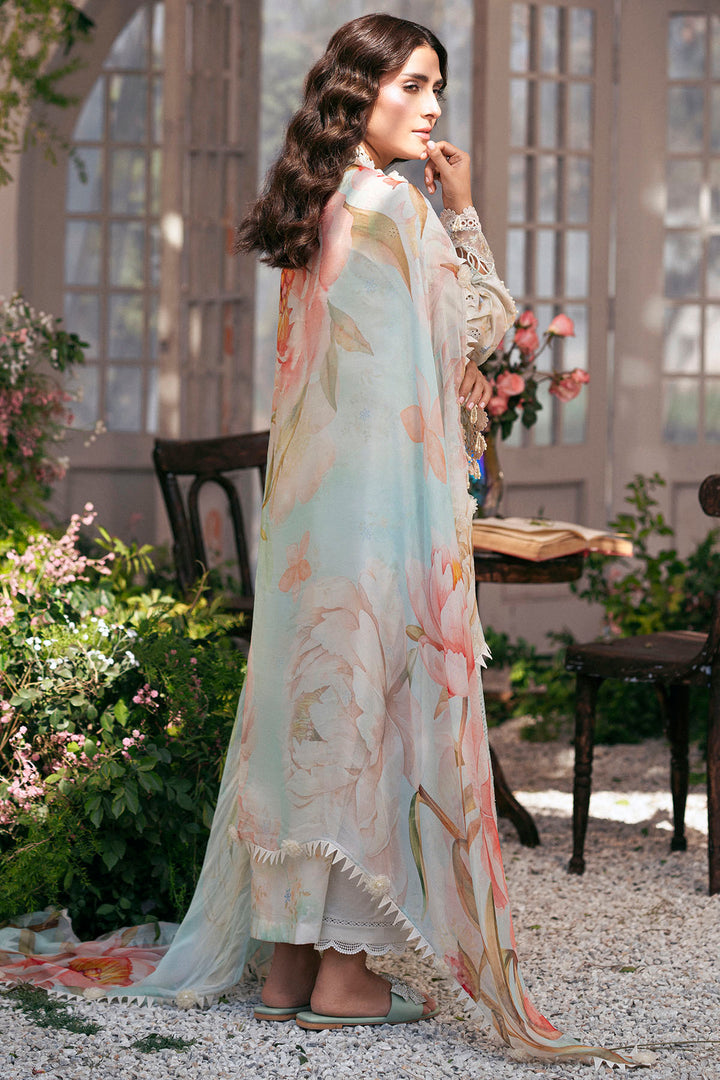 5423-DAISY EMBROIDERED LAWN STITCHED