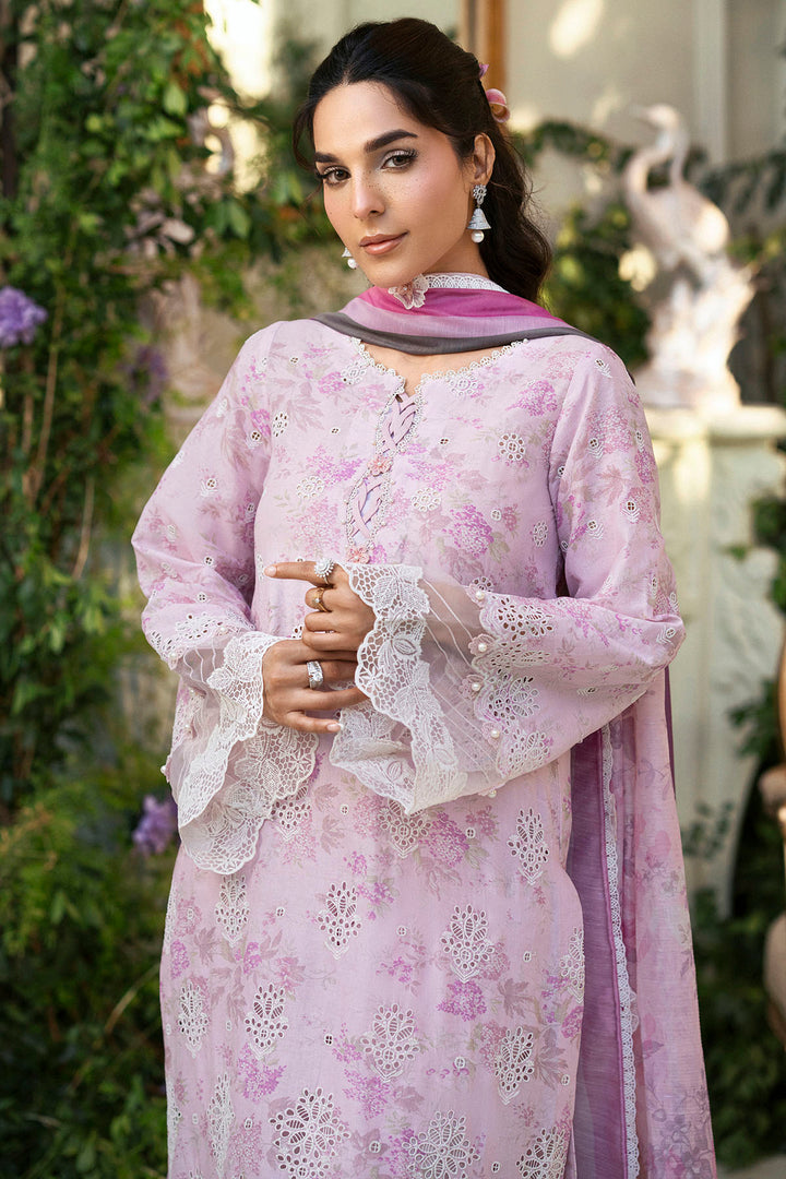 5428-ASTER EMBROIDERED LAWN STITCHED