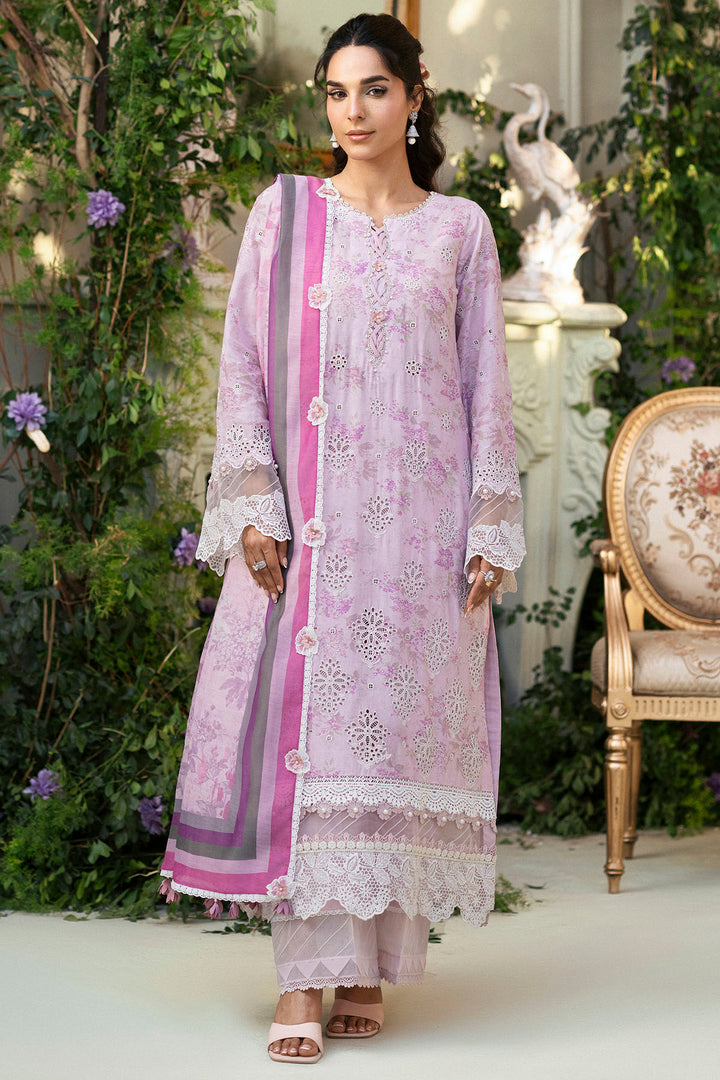 5428-ASTER EMBROIDERED LAWN STITCHED