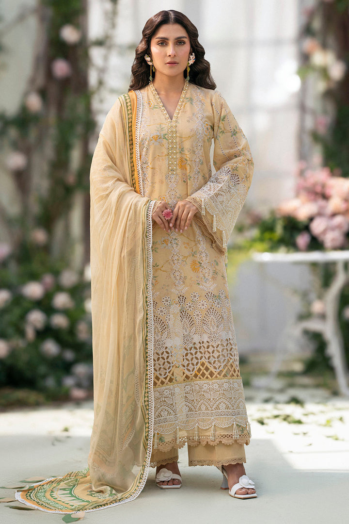 5429-ORCHID EMBROIDERED LAWN STITCHED