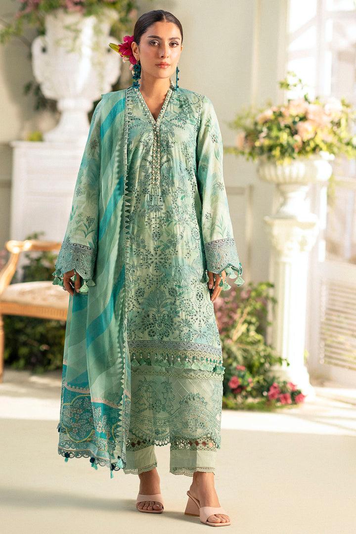 5430-IRIS EMBROIDERED LAWN STITCHED