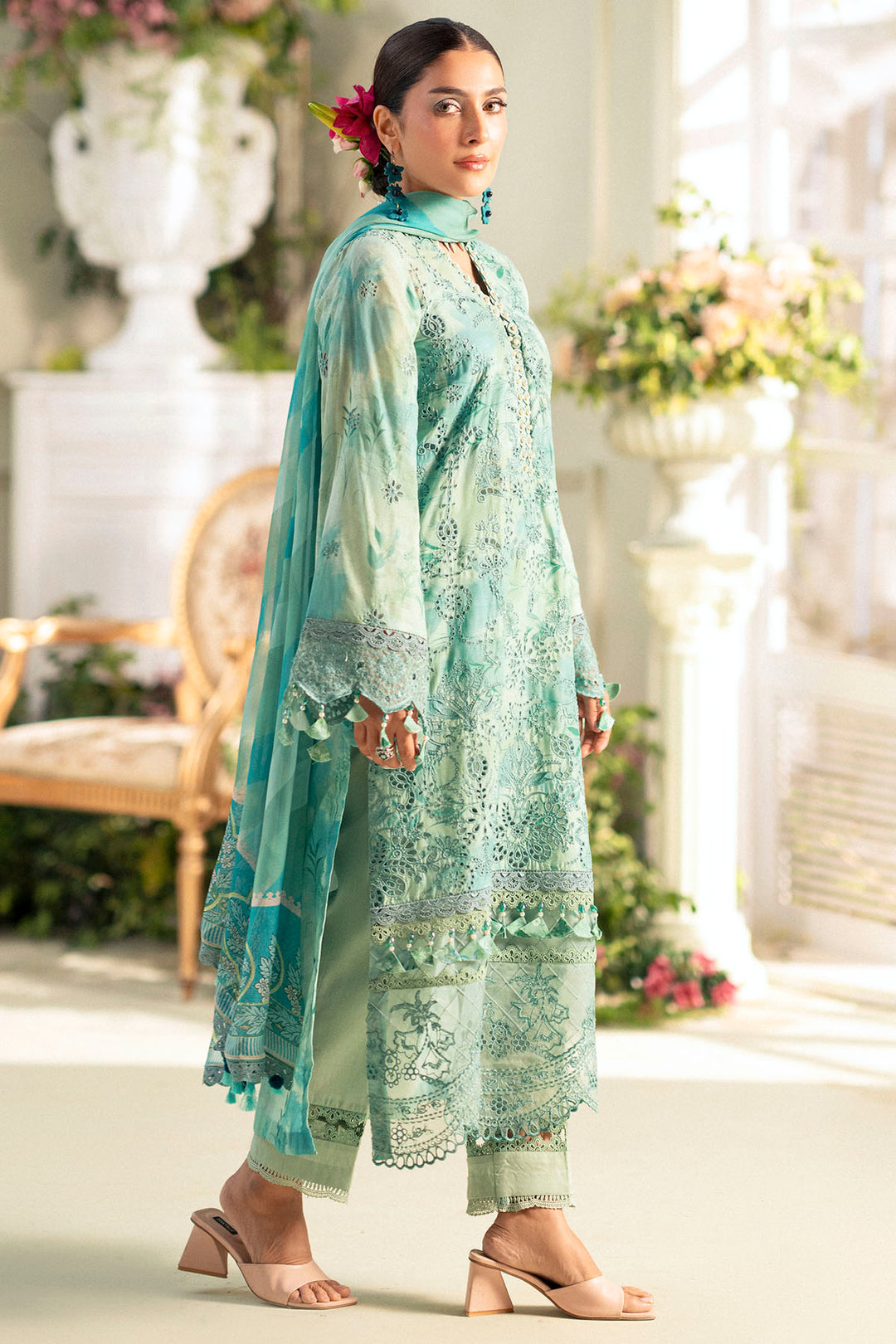 5430-IRIS EMBROIDERED LAWN UNSTITCHED