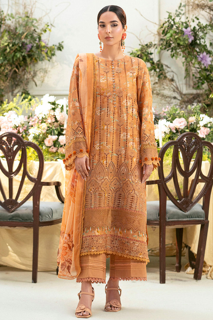 5431-BLUEBEELL EMBROIDERED LAWN UNSTITCHED