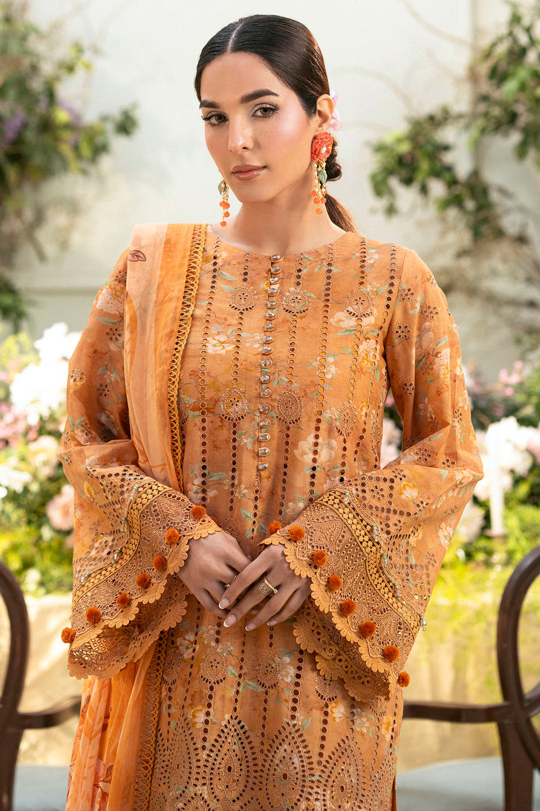 5431-BLUEBEELL EMBROIDERED LAWN UNSTITCHED