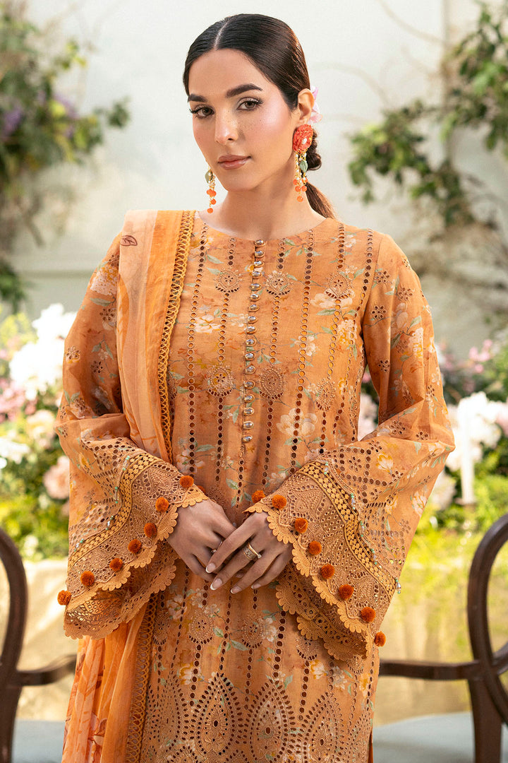 5431-BLUEBEELL EMBROIDERED LAWN UNSTITCHED