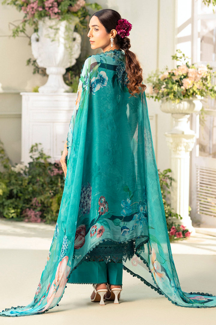 5432-MARIGOLD EMBROIDERED LAWN STITCHED