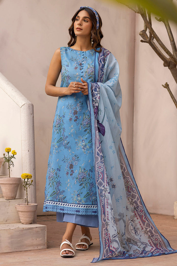 5436-PAISLEY DIGITAL PRINTED LAWN UNSTITCHED