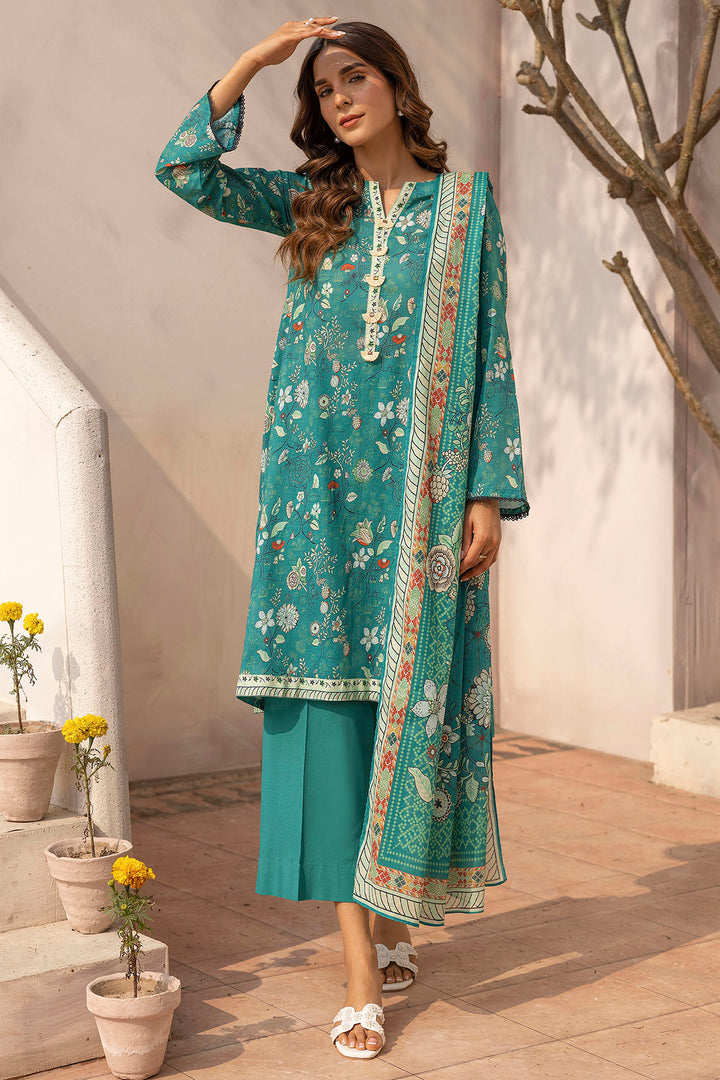 5437-ZOE DIGITAL PRINTED LAWN UNSTITCHED