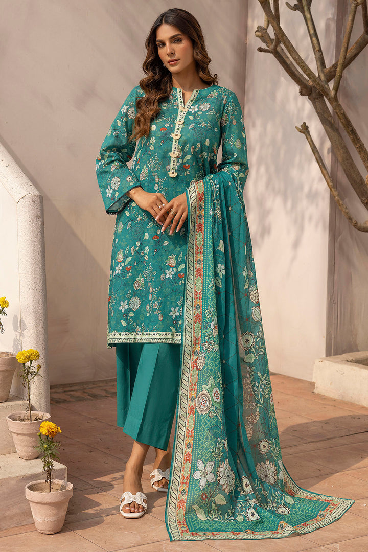 5437-ZOE DIGITAL PRINTED LAWN UNSTITCHED