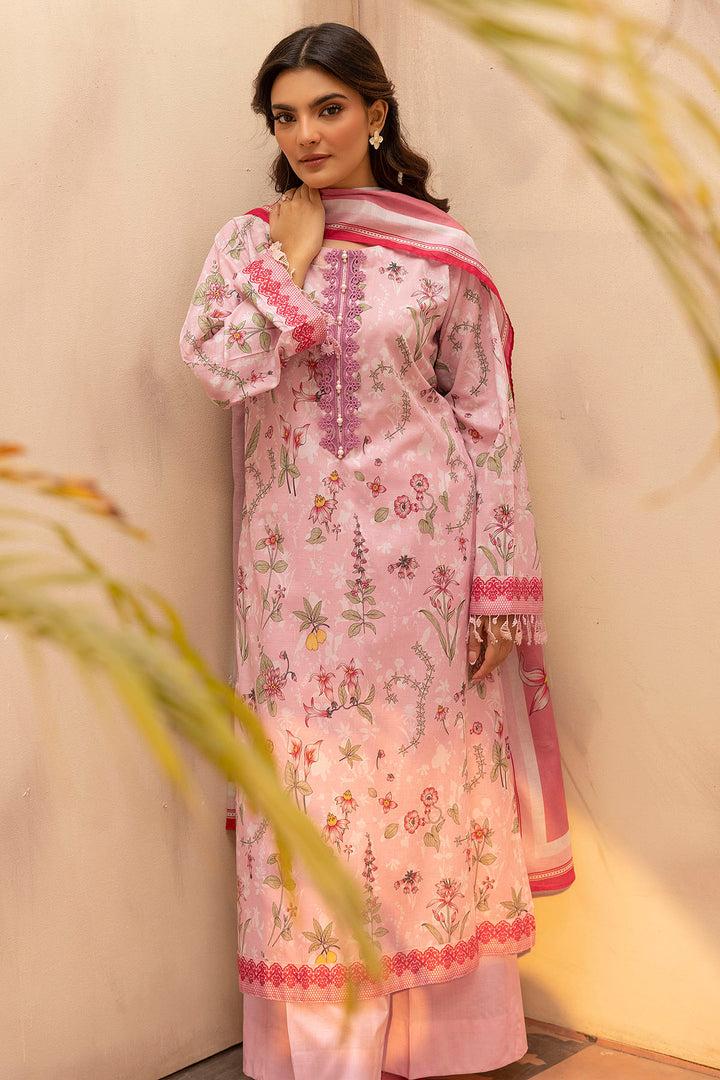 5438-RUBY DIGITAL PRINTED LAWN UNSTITCHED