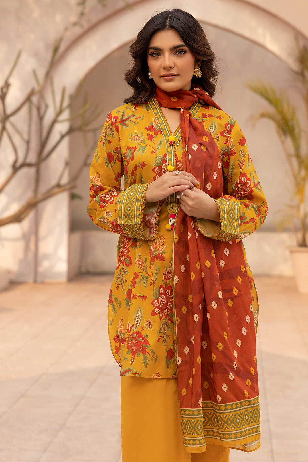 5442-REENA DIGITAL PRINTED LAWN UNSTITCHED
