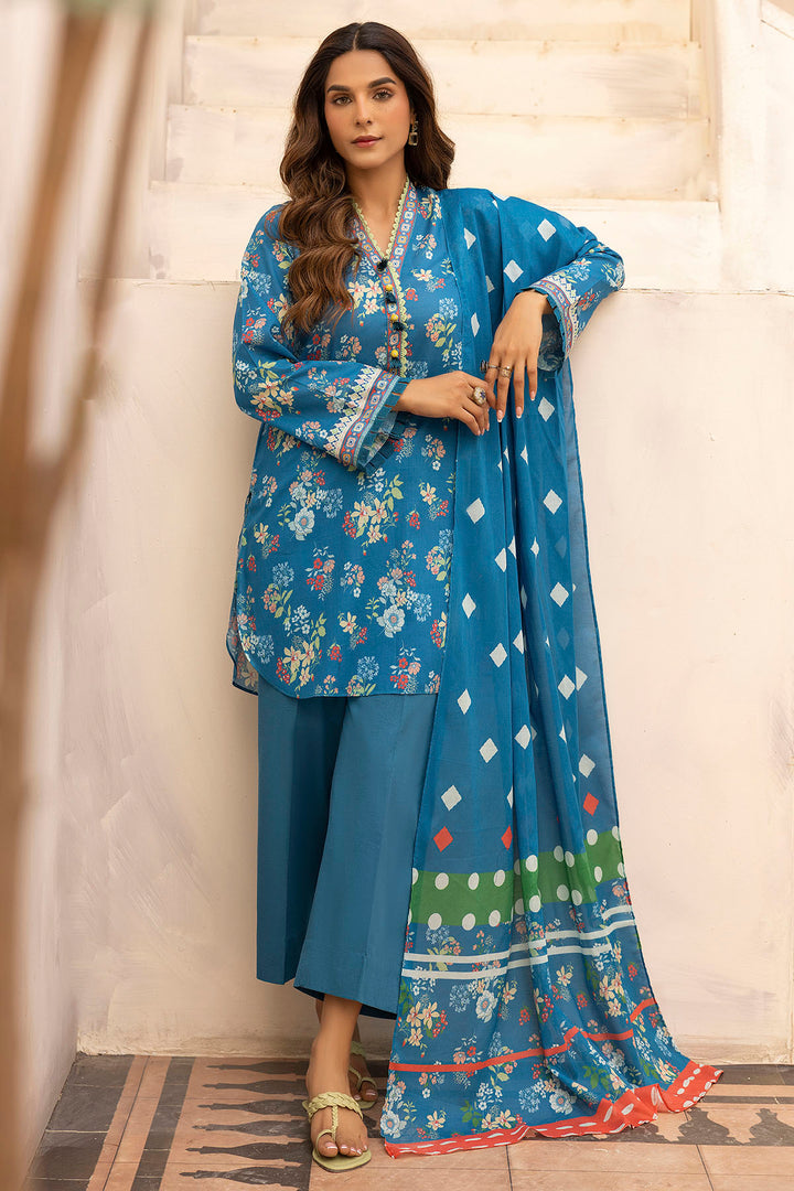 5448-RAYA DIGITAL PRINTED LAWN UNSTITCHED