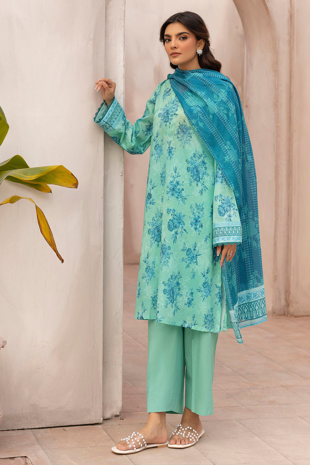 5451-SOFIA DIGITAL PRINTED LAWN UNSTITCHED