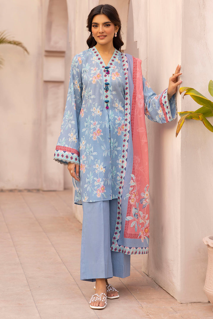 5452-VIE DIGITAL PRINTED LAWN UNSTITCHED