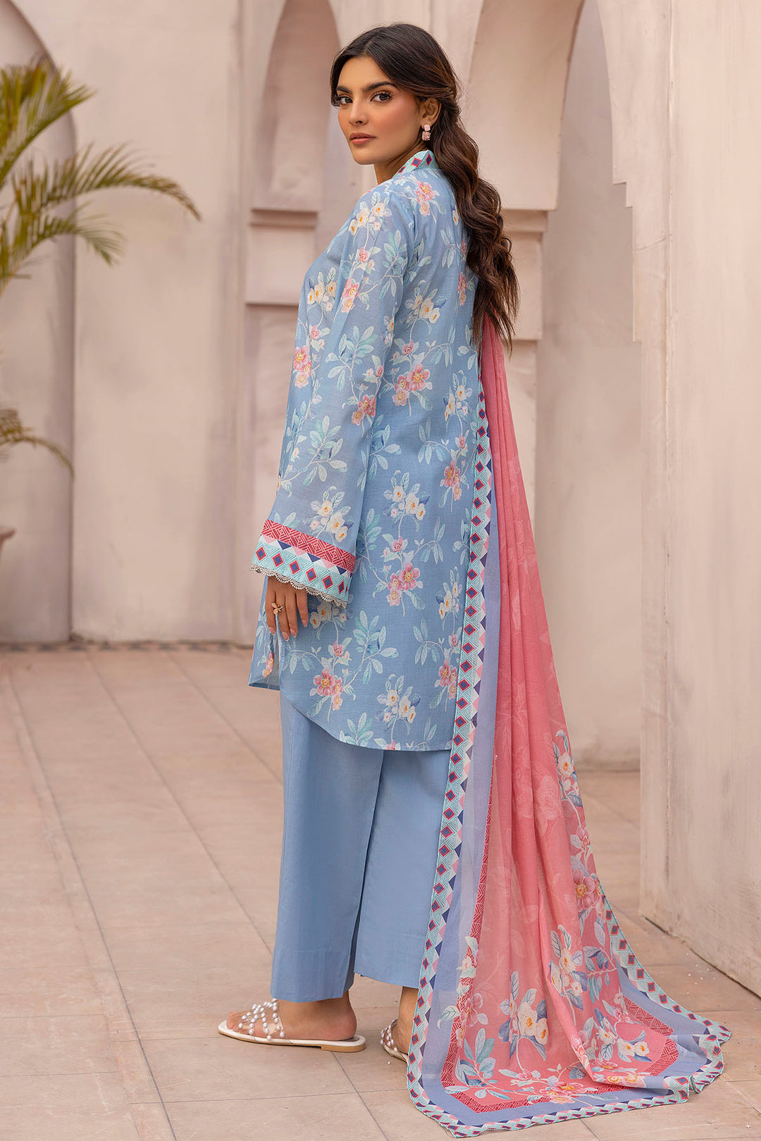 5452-VIE DIGITAL PRINTED LAWN UNSTITCHED