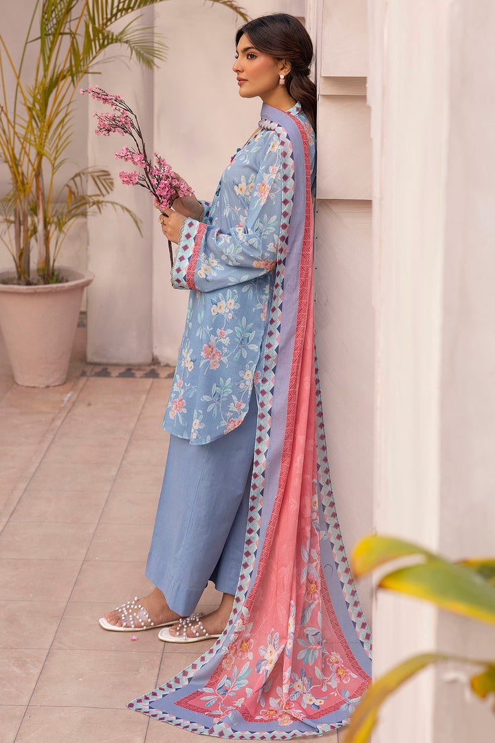 5452-VIE DIGITAL PRINTED LAWN UNSTITCHED