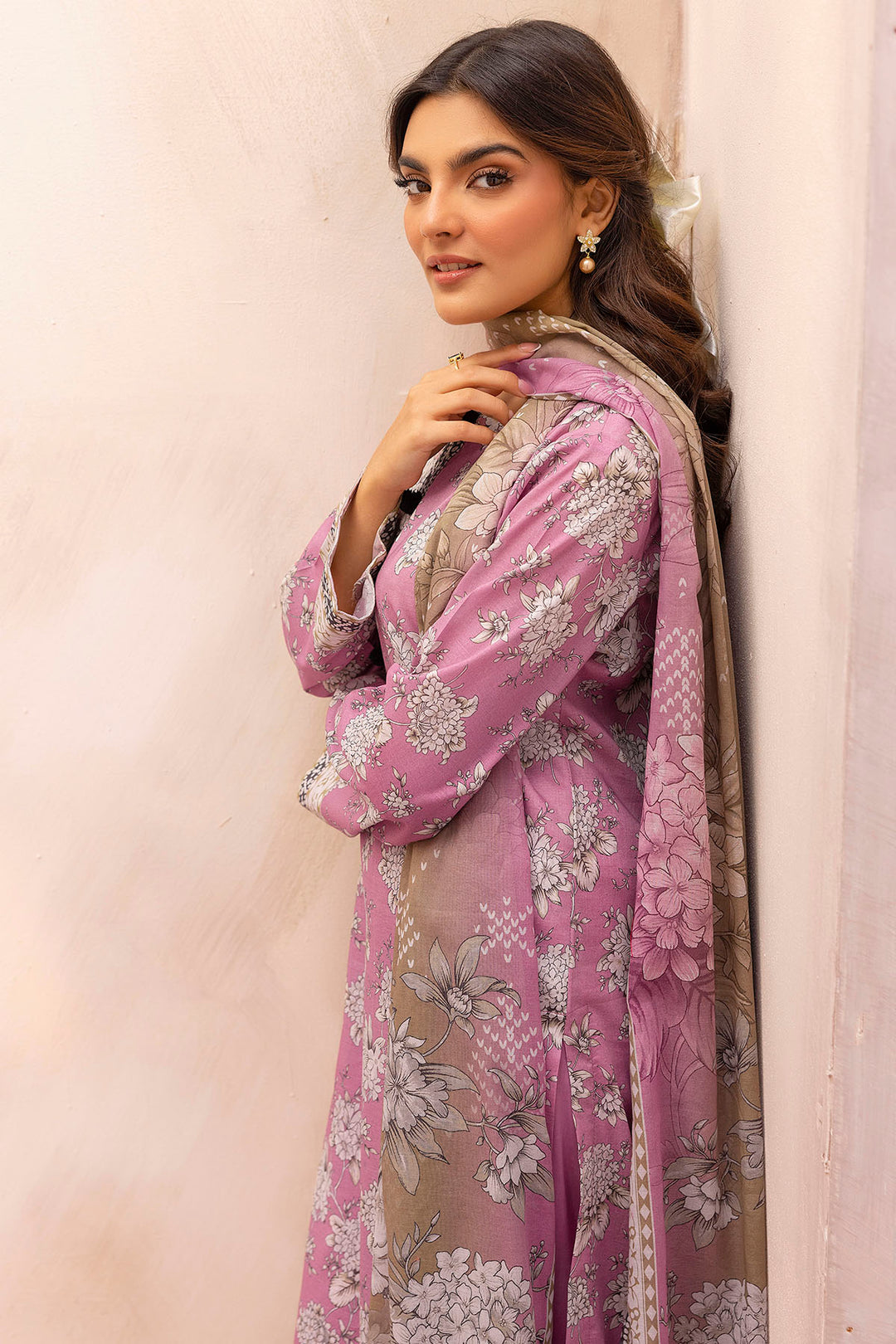 5453-CHERIE DIGITAL PRINTED LAWN UNSTITCHED
