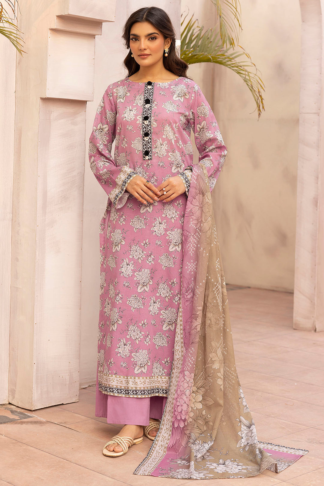 5453-CHERIE DIGITAL PRINTED LAWN UNSTITCHED