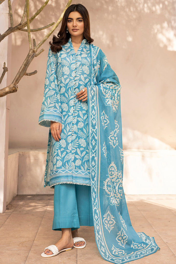 5508-IZEL DIGITAL PRINTED LAWN UNSTITCHED