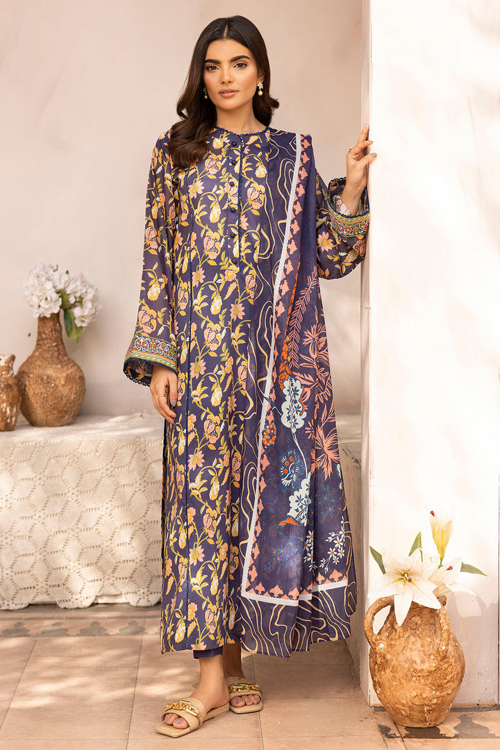 2025 RANG BY MOTIFZ DIGITAL PRINTED LAWN VOL 3