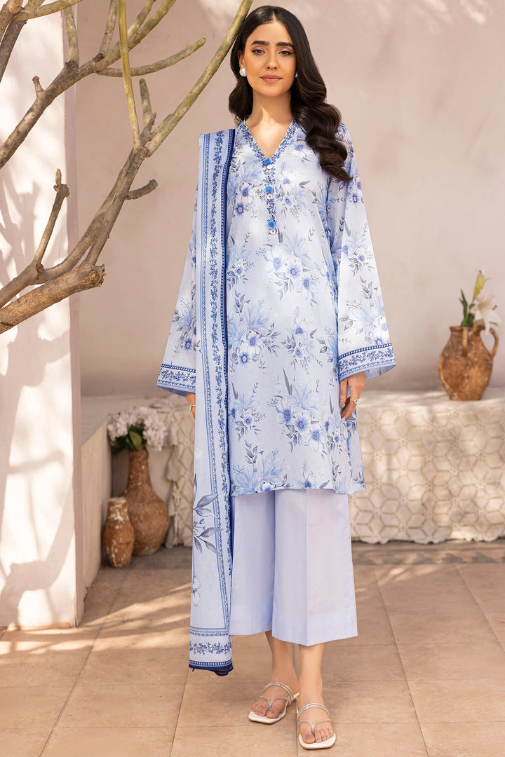 5513-NIHAN DIGITAL PRINTED LAWN UNSTITCHED