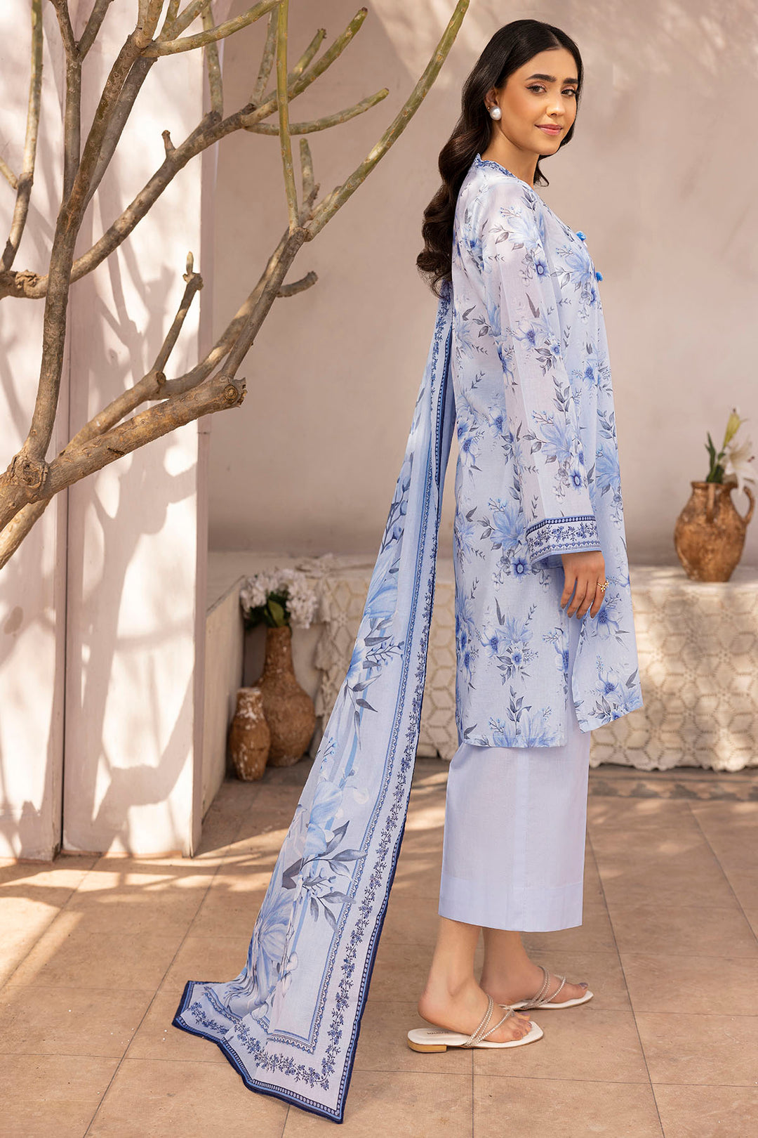5513-NIHAN DIGITAL PRINTED LAWN UNSTITCHED