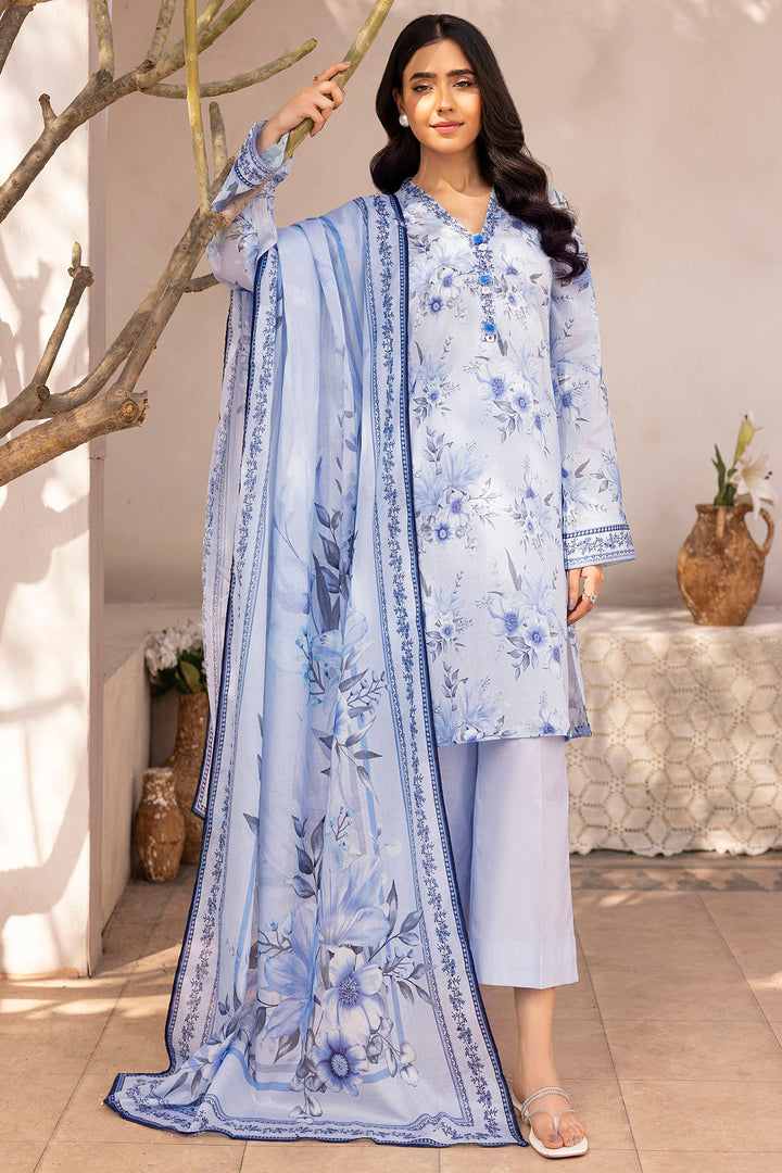 5513-NIHAN DIGITAL PRINTED LAWN UNSTITCHED