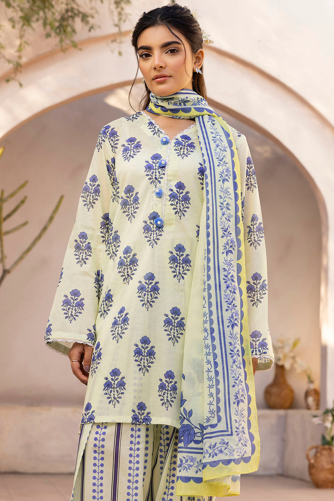 5516-IRENE DIGITAL PRINTED LAWN UNSTITCHED