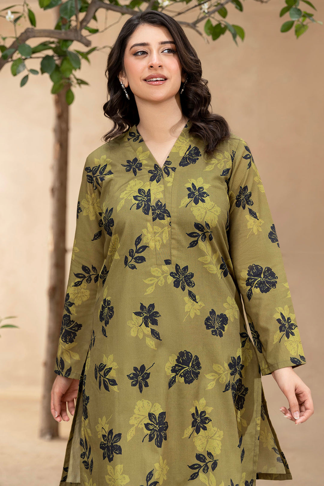 5538-SHAHAY DIGITAL PRINTED LAWN STITCHED