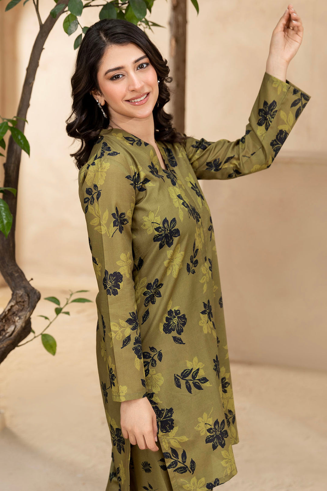 5538-SHAHAY DIGITAL PRINTED LAWN STITCHED