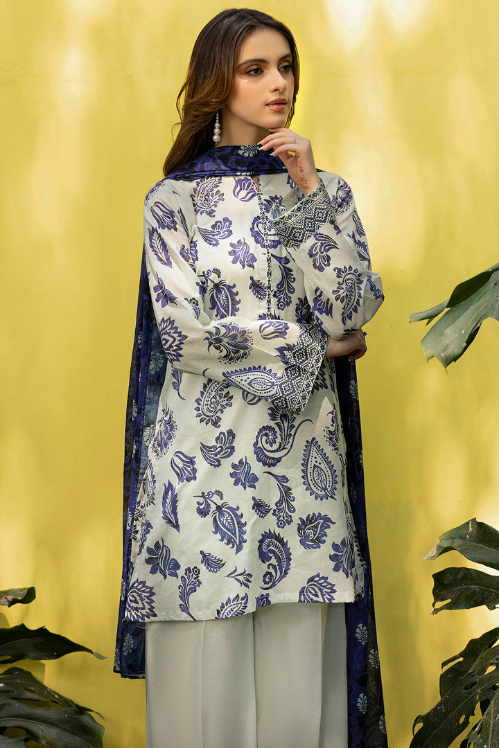 5563-SANAM DIGITAL PRINTED LAWN UNSTITCHED