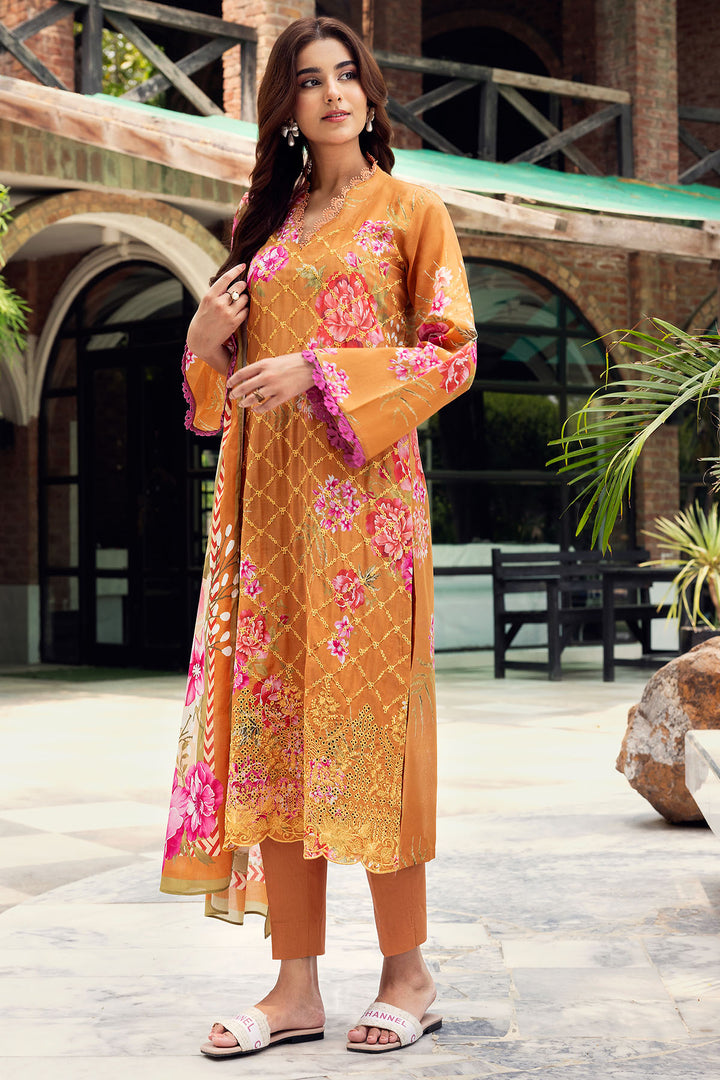 5566-DHALIA DIGITAL PRINTED LAWN UNSTITCHED