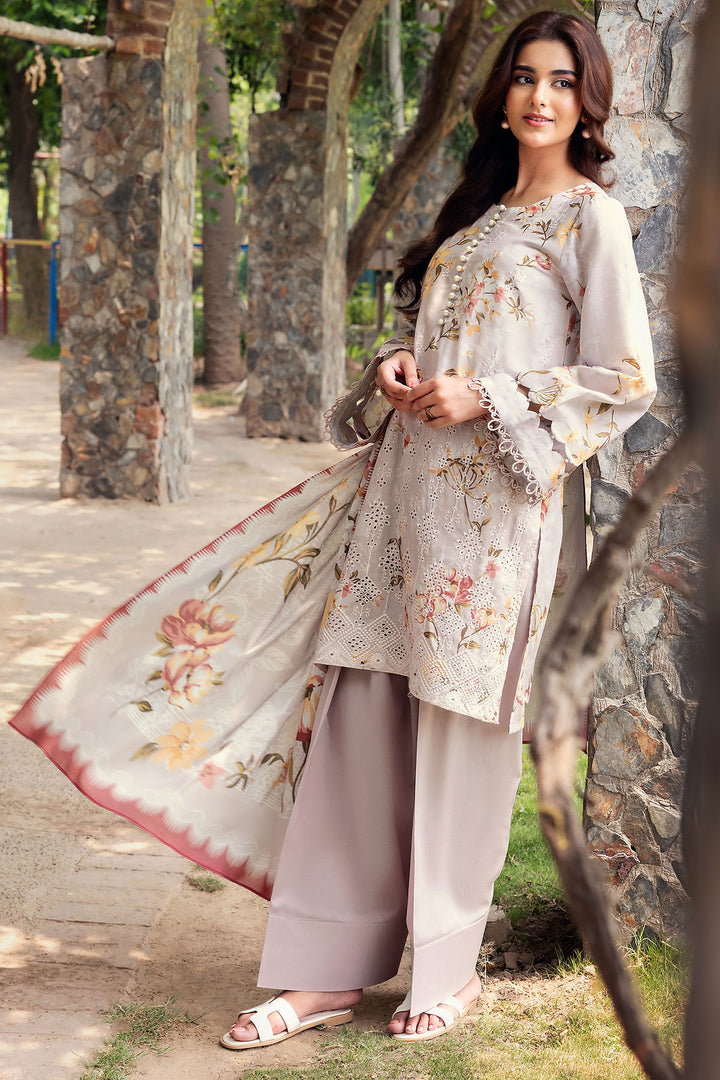 5569-VOILET DIGITAL PRINTED LAWN UNSTITCHED