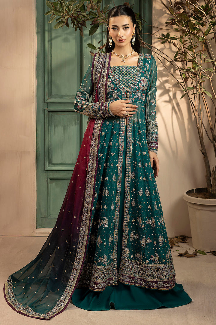 5578-GISELLE EMBROIDERED CRINKLE CHIFFON UNSTITCHED