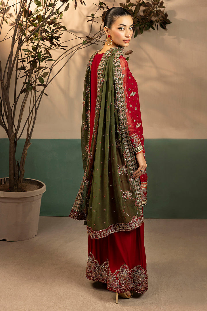 5582-JENNA EMBROIDERED CRINKLE CHIFFON UNSTITCHED