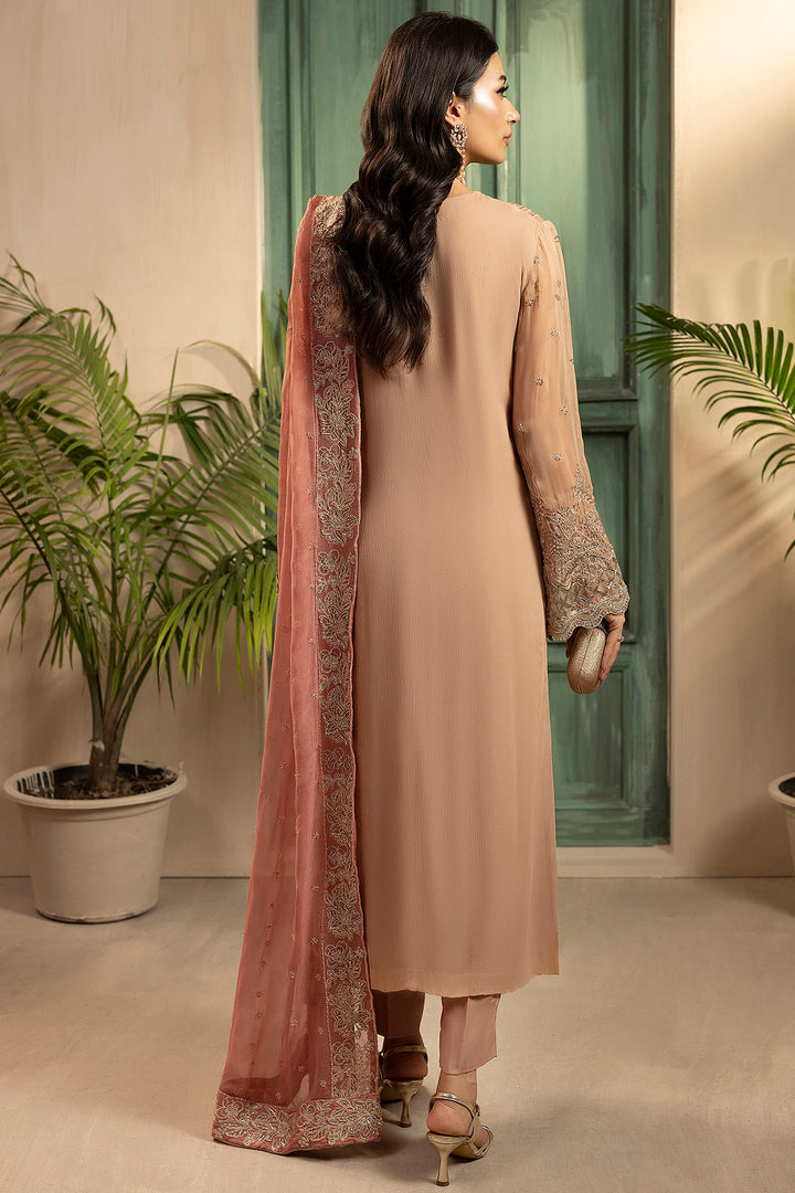 5583-ELLA EMBROIDERED CRINKLE CHIFFON UNSTITCHED