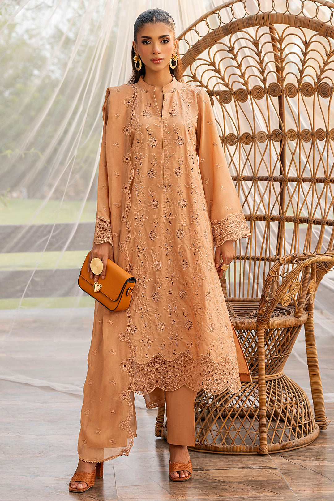 2025 MOTIFZ PREMIUM EMBROIDERED LAWN VOL 3
