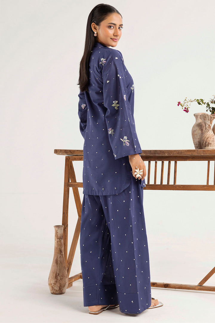 5598-VIELLA EMBROIDERED LAWN STITCHED