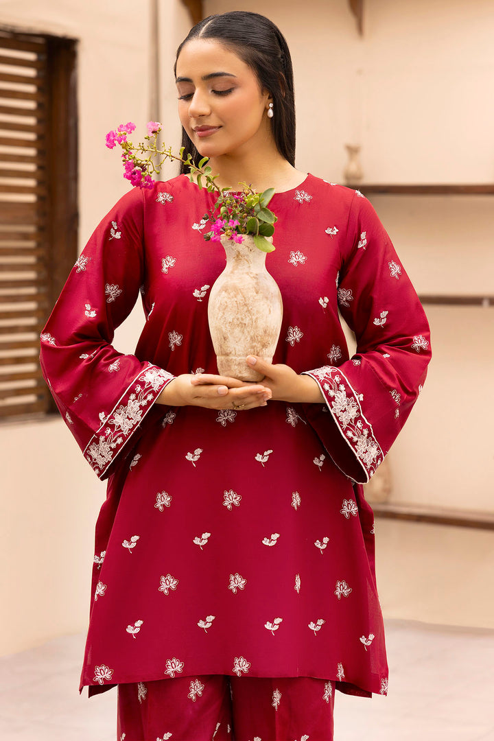 5603-ASAEL EMBROIDERED LAWN STITCHED