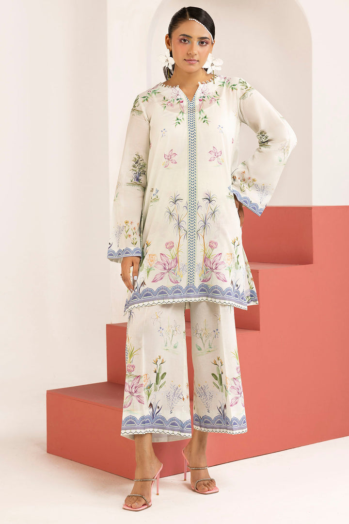 5616-PEARL DIGITAL PRINTED CAMBRIC STITCHED