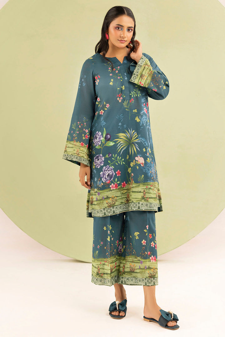 5620-LEO DIGITAL PRINTED CAMBRIC STITCHED